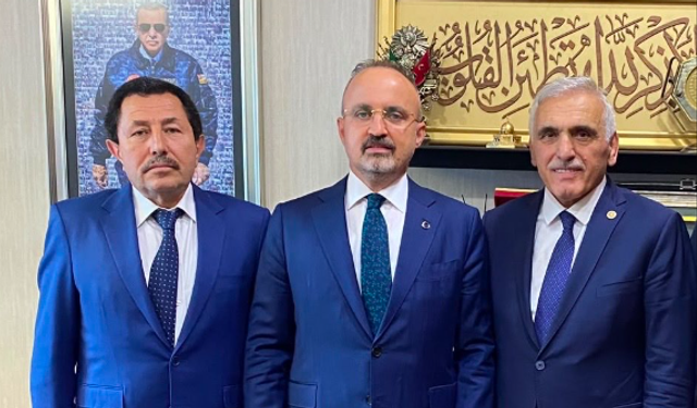 Ali İnci, Balkanlıoğlu ve Turan ile bir araya geldi