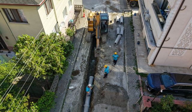 Şirinevler Mahallesi’ne yeni yağmur suyu hattı kazandırılıyor