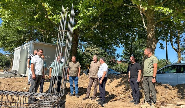 SöğütlüSoğucak Spor Park projesini incelediler