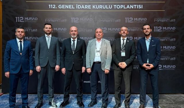 MÜSİAD Sakarya, 112. Genel İdare Kurulu Toplantısı’nda yer aldı