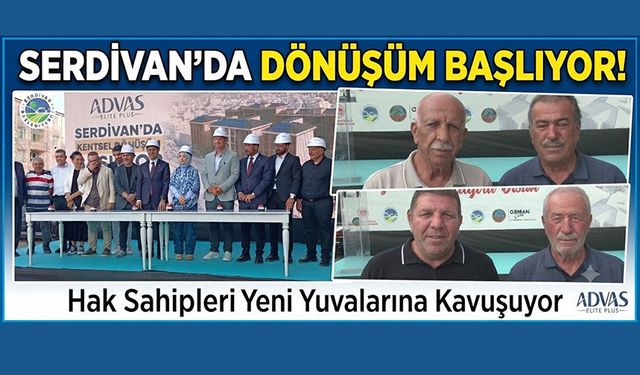 Serdivan’da kentsel dönüşümde büyük adım: Advas Blokları yenileniyor