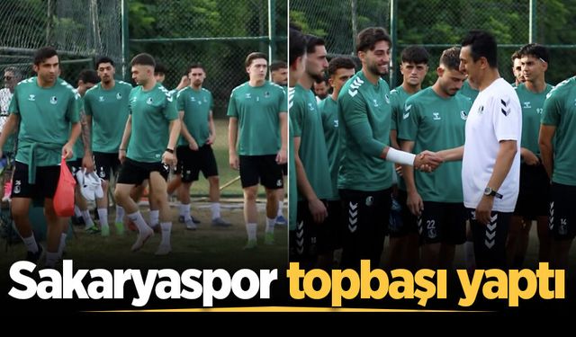 Sakaryaspor yeni sezonu açtı: Altyapıdan 9 futbolcu profesyonel oldu