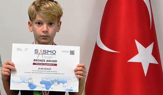 Uluslararası Matematik Olimpiyatı’nda Ulaş Olgaç’tan bronz madalya