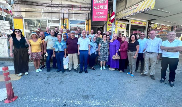 CHP Kocaali İlçe Örgütü’nden toplu istifa