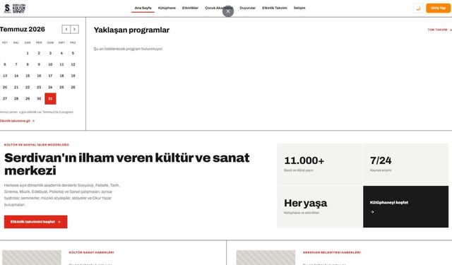 Serdivan’ın kültür ve sanat hafızası artık tek adreste