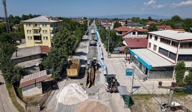 Akyazı’nın 100 kilometrelik altyapı hattı için saha çalışmaları başladı