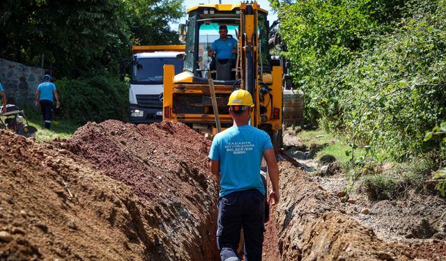 Sapanca’da 5 mahallenin altyapısını güçlendiren proje tamamlandı