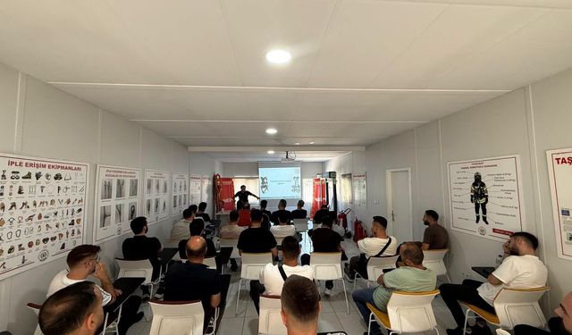 Sakarya Orman Bölge Müdürlüğü'nde iş güvenliği eğitimi