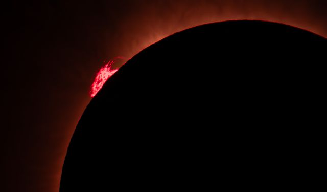 Türk astrofotoğrafçı güneş tutulmasını İspanya’da görüntüledi