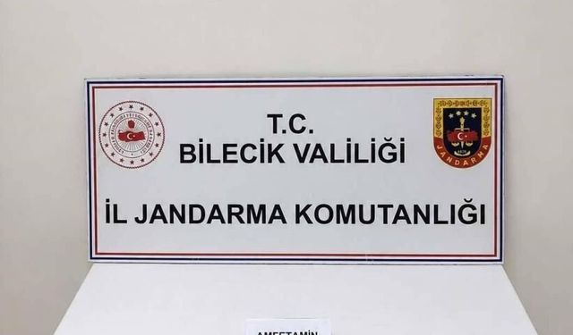Bilecik'te uyuşturucu operasyonu: 1 şüpheli yakalandı