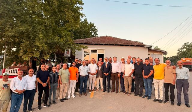 Başkan Alemdar, Geyve Bayat’ta hemşehrileriyle buluştu