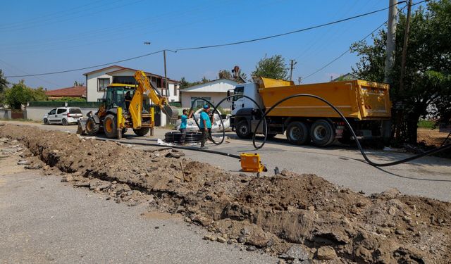 Karapürçek Meşepınarı’nın içme suyu altyapısı yenileniyor