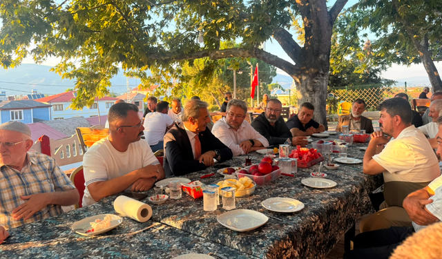 Başkan Alemdar Bayat'ta vatandaşlar ile buluştu