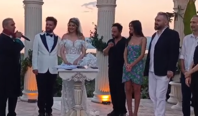 Meltem ve Koray dünya evine girdi