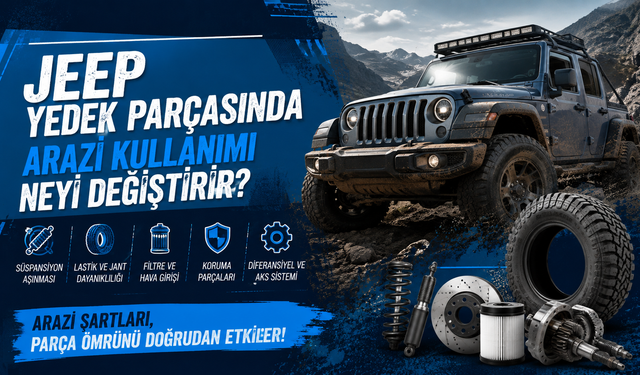 Jeep Yedek Parçasında Arazi Kullanımı Neyi Değiştirir?