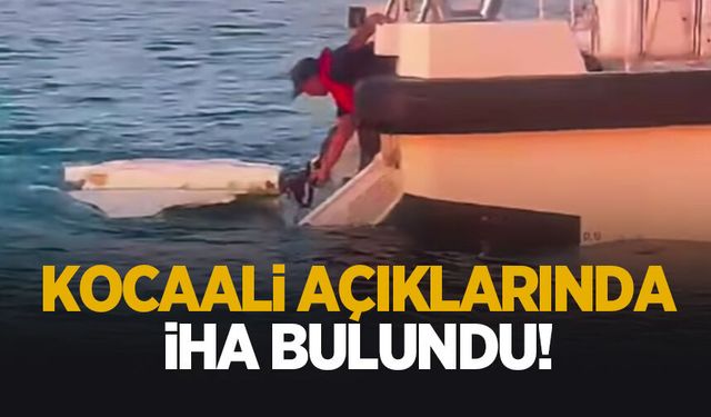 Kocaali açıklarında iha alarmı!