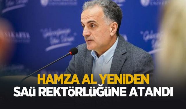 Sakarya Üniversitesi’nde Rektör Hamza Al dönemi devam ediyor