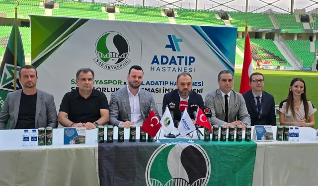 Sakaryaspor'un sağlık sponsoru Özel Adatıp Hastanesi oldu