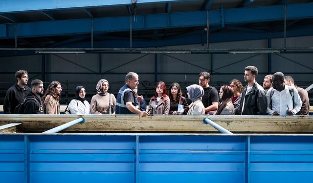 Hekim adayları Hızırilyas’ta içme suyu, Karaman’da atık su arıtma süreçlerini inceledi