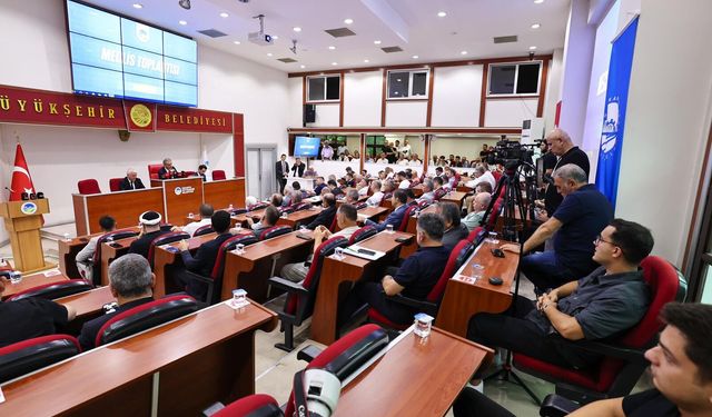 Büyükşehir meclisi toplanıyor