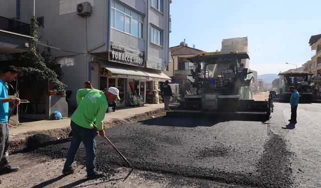 Arifiye Atatürk Caddesi’nin üstyapısında son aşama