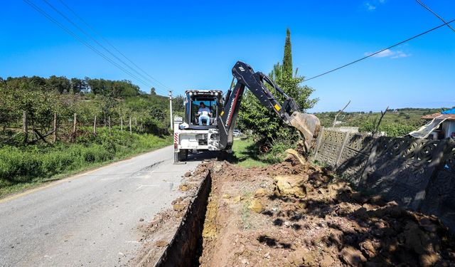 Dağyoncalı’nın içme suyu altyapısına 5 kilometrelik yeni hat inşa edilecek