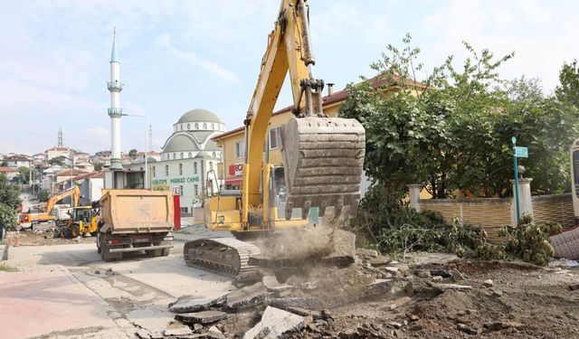 Erenler'de çalışmalar devam ediyor