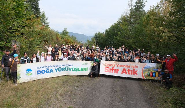Doğaseverler bu kez Hendek’in yaylalarını adımladı