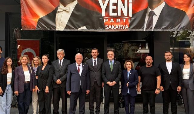 Yeni Parti Milletvekilleri Sakarya’da sahaya indi