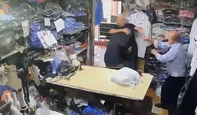 Tekstilci, komşusunu darbetti