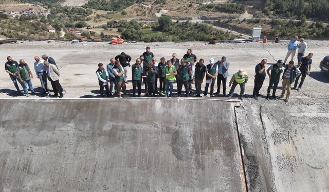 DSİ Genel Müdürü Tekke Barajı'nı inceledi