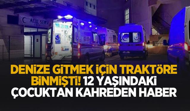 Kazada ağır yaralanan 12 yaşındaki çocuktan acı haber