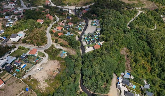 Sapanca’daki asfalt mesaisinin 3’ncü adresi Şükriye Mahallesi oldu