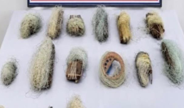 22,5 metre kaçak ağ ele geçirildi