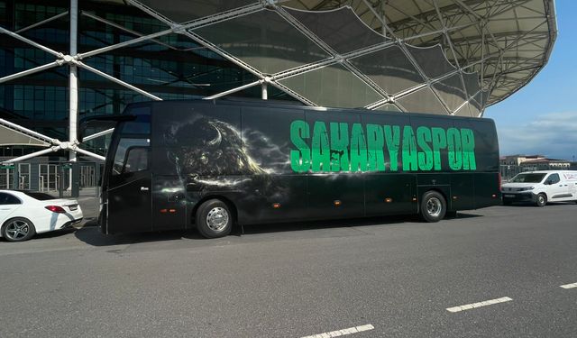 Sakaryaspor’un kulüp otobüsü yenilendi: Bizon figürü dikkat çekti