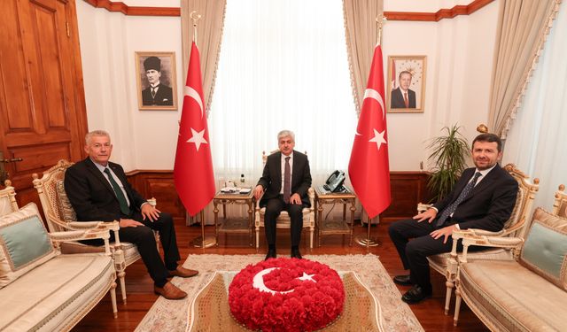 BİK Genel Müdürü Çay'dan Vali Doğan ve Başkan Alemdar'a ziyaret