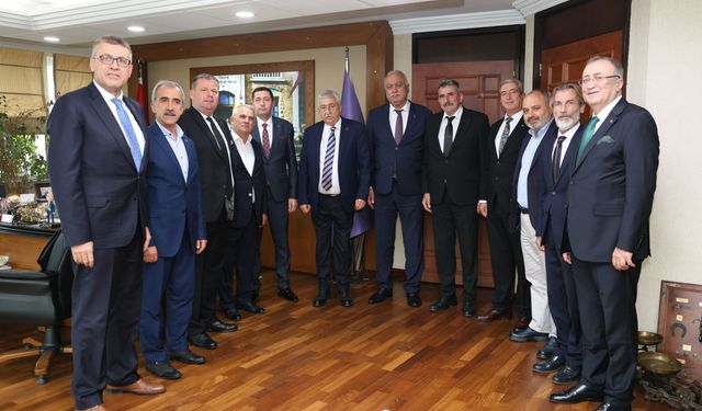 SESOB yönetiminden TESK’e ziyaret