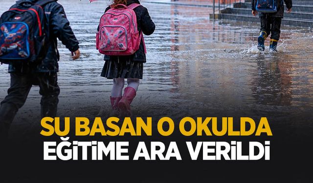 O okul tatil edildi!