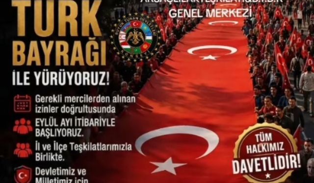 Sakarya 500 metrelik Türk Bayrağı altında buluşacak