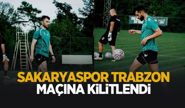 Sakaryaspor’da Trabzon maçı hazırlıkları sürüyor