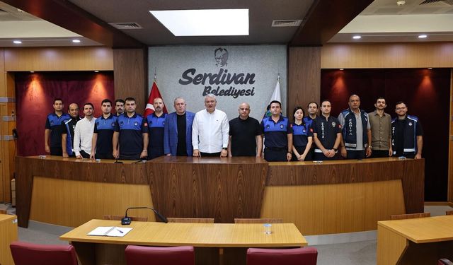 Başkan Osman Çelik, zabıta personeliyle bir araya geldi