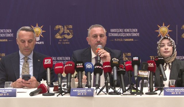 Abdulhamit Gül: "Cumhurbaşkanımızın anayasada adaylığının önünde bir engel bulunmamaktadır"
