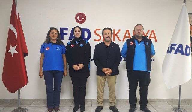 ARTE arama kurtarma ekibinden AFAD'a ziyaret