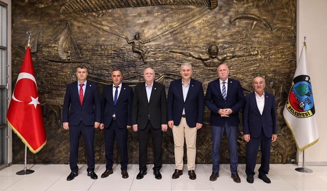 Başkan Çelik TZOB Başkanı Bayraktar'ı ağırladı
