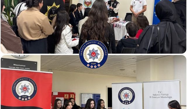 Üniversiteli gençlere uyuşturucuyla mücadele anlatıldı