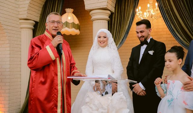 Yılmaz ve Yel ailelerinin mutlu günü