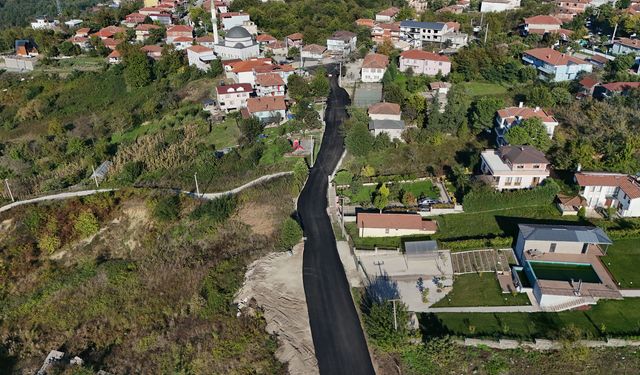 Büyükşehir asfalt mesaisini Hacımercan’da sürdürüyor