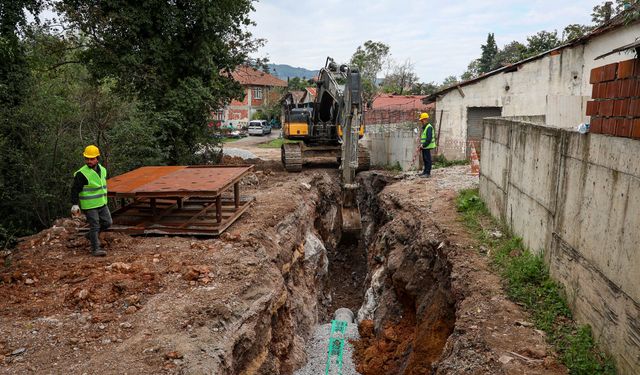 Zorlu zemini aşıp Değirmencik’in altyapısını inşa ediyorlar: 40 milyon liralık yatırımın yüzde 30’u geride kaldı