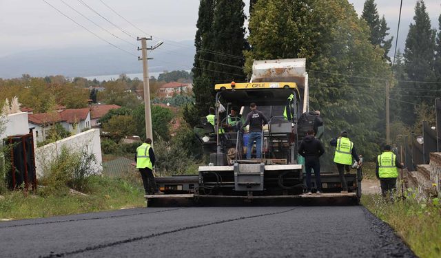 Büyükşehir’den Sapanca Tepebaşı’na ulaşım dokunuşu