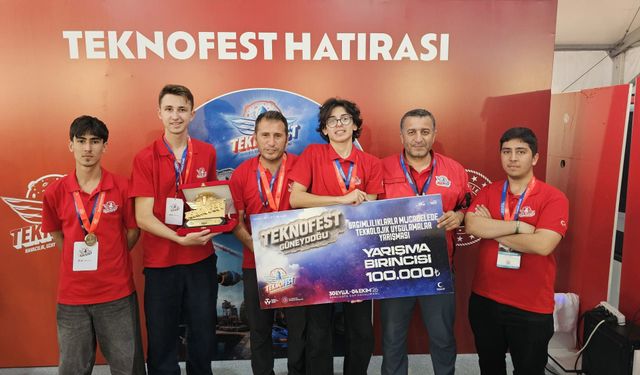 Sakarya’dan TEKNOFEST’te bir Türkiye birinciliği daha